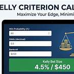 kelly criterion bet calculator